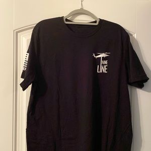 Nine line Breast cancer awareness.